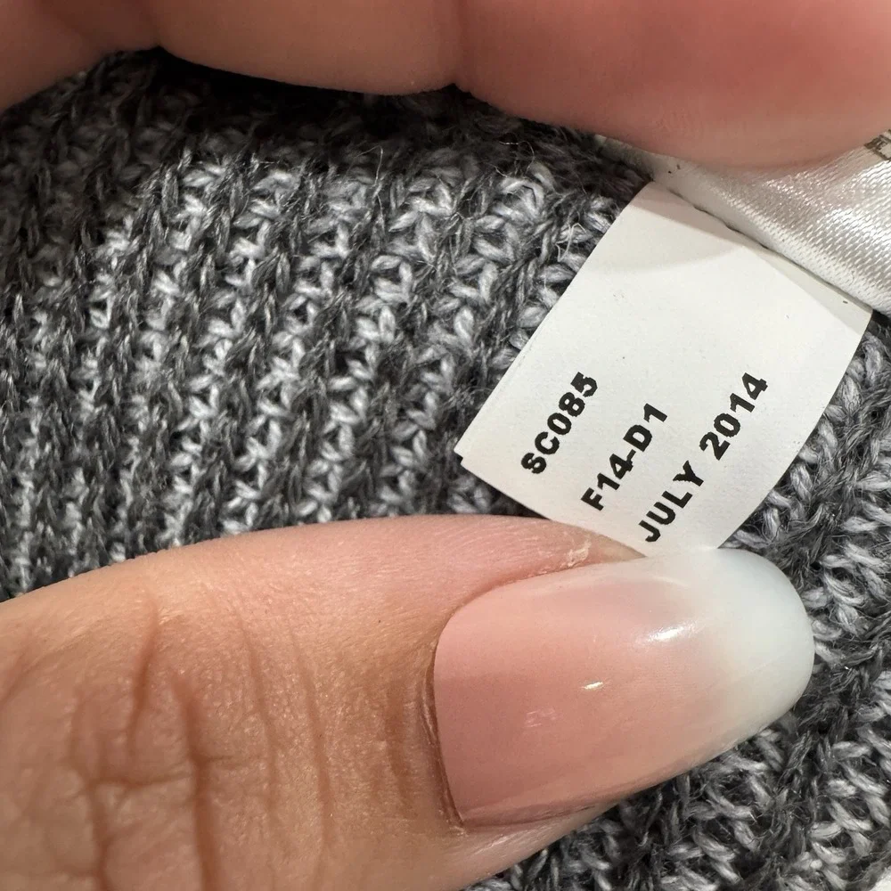 Unisex Smartwool Gray Grey‎ Scarf Merino Wool Blend  Infinity